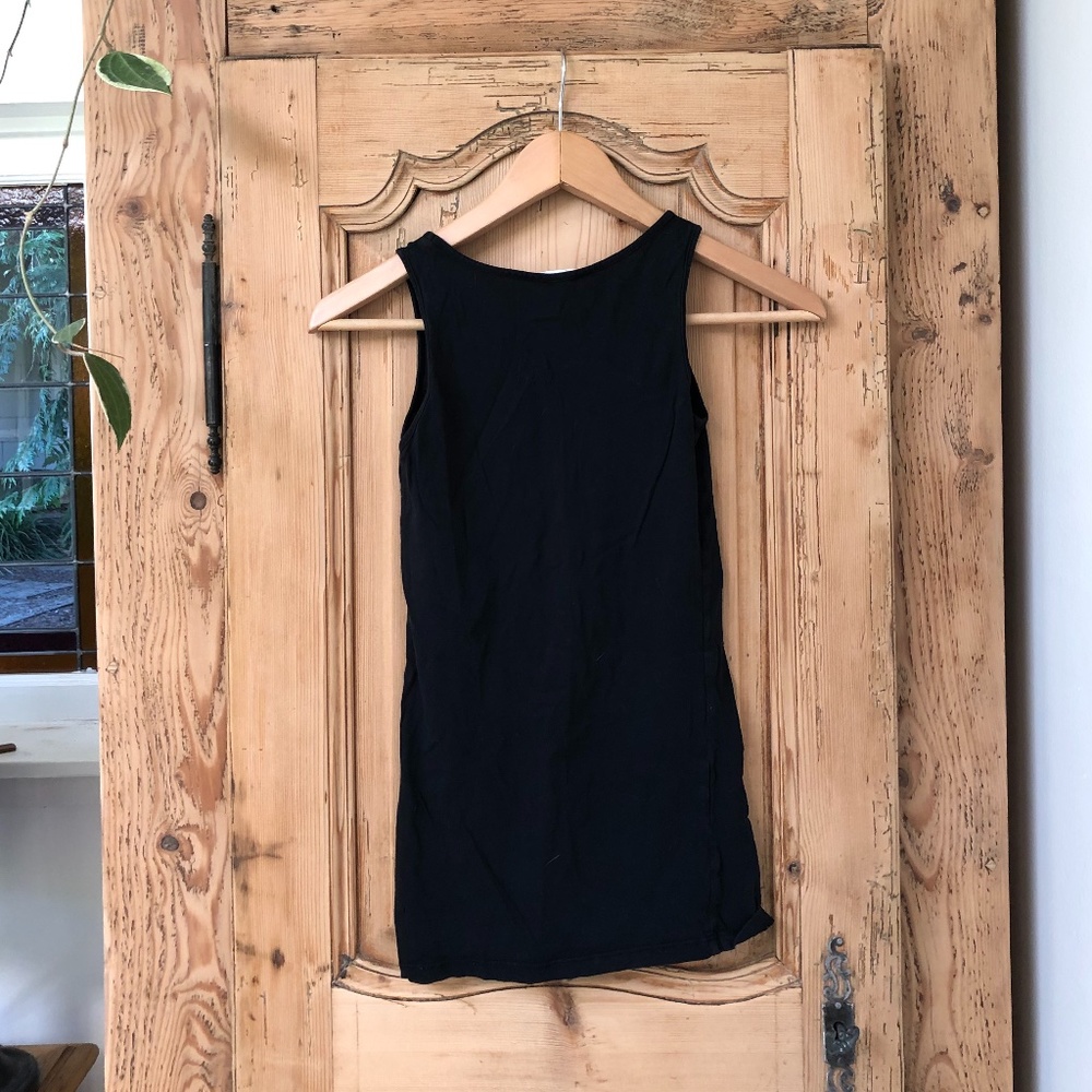 BLACK TANK TOP - Picture 3 of 3